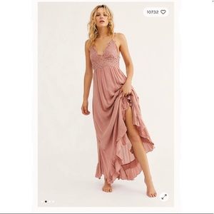 NWT Free People One Adella Maxi Slip